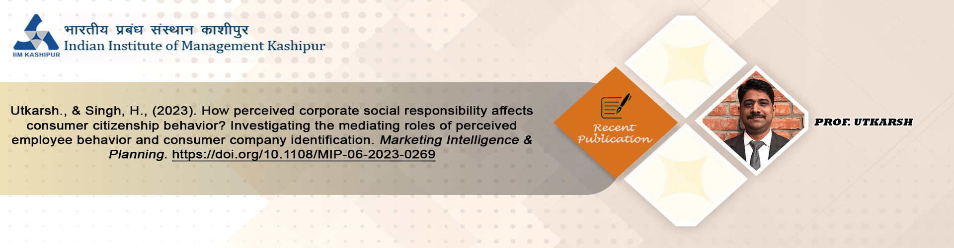 Recent Publication