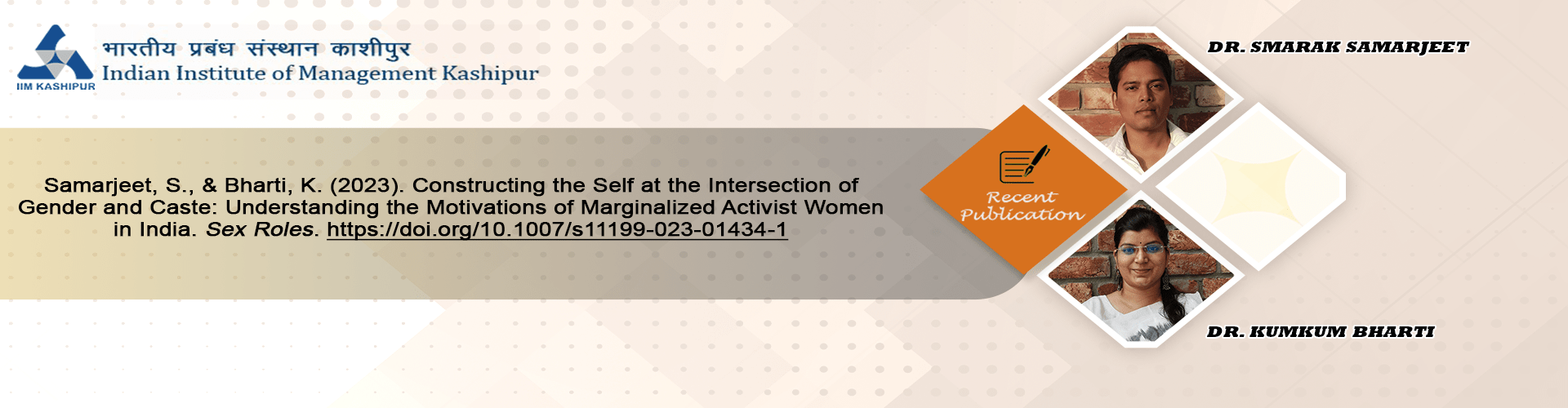 Recent Publication